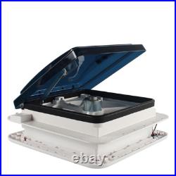 12V Roof Vent Fan Camper Van Motorhome RV Caravan Skylight Vent with LED Light 12V Roof Vent Fan Camper Van Motorhome RV Caravan Skylight Vent with LED Light