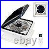 14 10 Speed Roof Vent Fan Camper Van Motorhome Caravan Skylight Vent LED Light 14 10 Speed Roof Vent Fan Camper Van Motorhome Caravan Skylight Vent LED Light