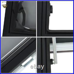 1450550mm For Camper Van Motorhome Cassette Window Hinged Sliding Caravan Blind