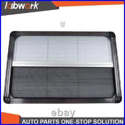 145cm×55cm Black Motorhome Blind Flyscreen Caravan Camper Van Conversion RV