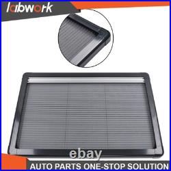 145cm×55cm Black Motorhome Blind Flyscreen Caravan Camper Van Conversion RV