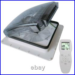 15.7 40cm 12V Roof Vent Fan Camper Van Motorhome RV Caravan Skylight Vent