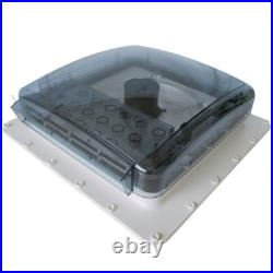 15.7 40cm 12V Roof Vent Fan Camper Van Motorhome RV Caravan Skylight Vent