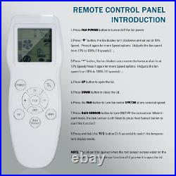 15.7 40cm 12V Roof Vent Fan Camper Van Motorhome RV Caravan Skylight Vent