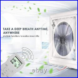 15.75 40cm 12V RV Roof Vent Fan Camper Van Motorhome Caravan Speeds Rain Sensor