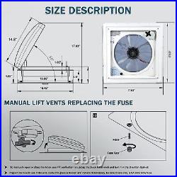 15.75 RV Caravan Roof Vent Skylight 12V 10speeds Camper Van Motorhome+Remote