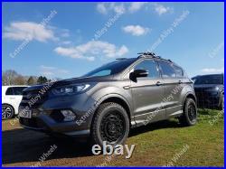 16 Black AT Alloy Wheels Fits Motorhome Camper Van 5x130 + All Terrain Tyres