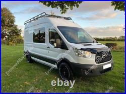 16 Black AT Alloy Wheels Fits Motorhome Camper Van 5x130 + All Terrain Tyres