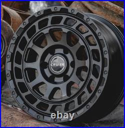 16 Black Swamper Alloy Wheels For Motorhome Camper Van 5x130 Wheels Only
