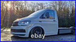 16 Black Swamper Alloy Wheels For Motorhome Camper Van 5x130 Wheels Only
