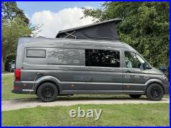 16 Black Swamper Alloy Wheels For Motorhome Camper Van 5x130 Wheels Only