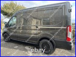 16 Black Swamper Alloy Wheels For Motorhome Camper Van 5x130 Wheels Only