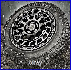 16 Swamper Alloy Wheels For Motorhome Camper Van 5x118 + All Terrain Tyres