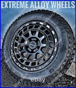 16 Swamper Alloy Wheels For Motorhome Camper Van 5x118 + All Terrain Tyres