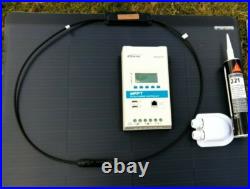 160 WATT MPPT flexi MOTORHOME CAMPER VAN SOLAR PANEL KIT Epsolar TRIRON LCD 150w