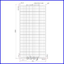 160w 12v Flexible Black Solar Panel Narrow Boat Campervan Motorhome Van DC22.47 160w 12v Flexible Black Solar Panel Narrow Boat Campervan Motorhome Van DC22.47