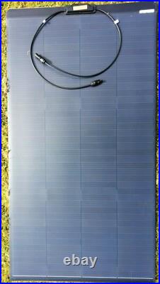 160w SOLAR PANEL LCD controller semi flexible MOTORHOME CARAVAN CAMPER VAN 160w