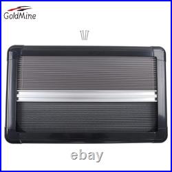 1x Black Motorhome Blind Flyscreen Caravan Camper Van Conversion RV 120cm50cm
