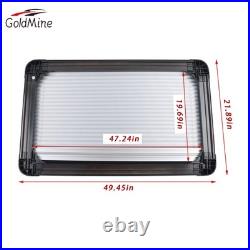 1x Black Motorhome Blind Flyscreen Caravan Camper Van Conversion RV 120cm50cm