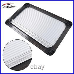 1x Black Motorhome Blind Flyscreen Caravan Camper Van Conversion RV 120cm50cm