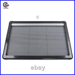 1x Blind Flyscreen 145cm×55cm Motorhome Caravan Camper Van Conversion RV Black