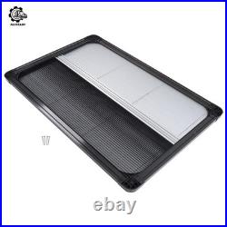 1x Blind Flyscreen 145cm×55cm Motorhome Caravan Camper Van Conversion RV Black
