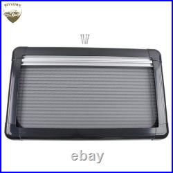 1x Blind Flyscreen Motorhome Caravan Camper Van Conversion RV Black 80cmx40cm