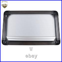 1x Blind Flyscreen Motorhome Caravan Camper Van Conversion RV Black 80cmx40cm