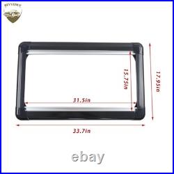 1x Blind Flyscreen Motorhome Caravan Camper Van Conversion RV Black 80cmx40cm