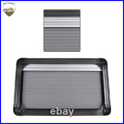 1x Blind Flyscreen Motorhome Caravan Camper Van Conversion RV Black 80cmx40cm
