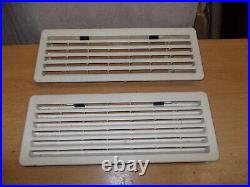 2 x THETFORD FRIDGE VENTS & BACKS CARAVAN MOTORHOME CAMPER VAN TFV1-DD-60