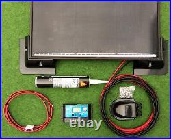 200 WATT SOLAR PANEL KIT 2x100w MOTORHOME VW CAMPER VAN CARAVAN LCD display 200w