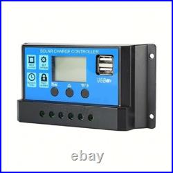 200 WATT SOLAR PANEL KIT 2x100w MOTORHOME VW CAMPER VAN CARAVAN LCD display 200w
