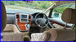 2005 Toyota Alphard 2.4 AX-Limited Edition Auto 2 Berth Day Van Camper Motorhome