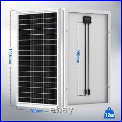 200W 400W Solar Panel 12V Off Grid with Brackets for Motorhomes Camper Van