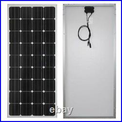 200Watt Solar Kit with Dual PWM regulator for motorhome or camper van WHITE