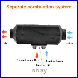 2KW Air Diesel Heater 12V for Caravan Camper Van Motorhome Night Parking Truck