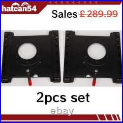 2pcs Seat Swivel for Volkswagen VW T5 T6 2003+ Motorhome Van Camper Van 360° UK