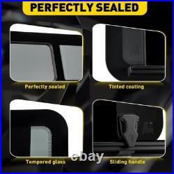 2x Camper Van Motorhome Side Sliding Opening Windows Conversion Caravan RV Left