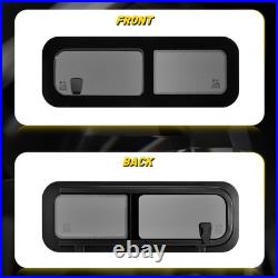 2x Camper Van Motorhome Side Sliding Opening Windows Conversion Caravan RV Left