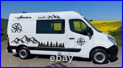 2x Decal Kit Compatible For Citroen Movano Camper Van Motorhome stickers cm1