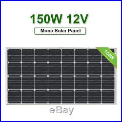 300W solar panel 2pcs 150W Mono Solar Panel for charging Camper van Motorhome RV
