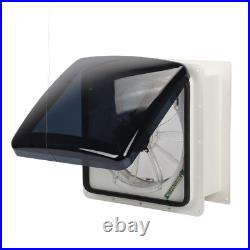 360mm RV Roof Vent Fan 12V 10 Speeds Remote Control Camper Van Motorhome Caravan