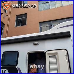 3M ELECTRIC AWNING WIND ROLL OUT SUN CANOPY CAMPERVAN MOTORHOME VAN RV With SWITCH
