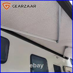 3M ELECTRIC AWNING WIND ROLL OUT SUN CANOPY CAMPERVAN MOTORHOME VAN RV With SWITCH