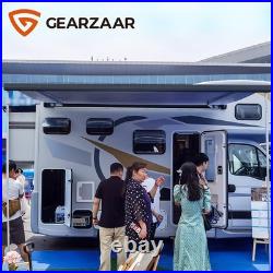 3M ELECTRIC AWNING WIND ROLL OUT SUN CANOPY CAMPERVAN MOTORHOME VAN RV With SWITCH