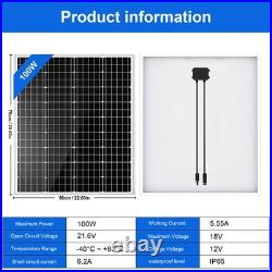 400W 480W 600W 800W Solar Panel Kit with 17 PCS Brackets Motorhomes Camper Van