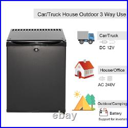 40L 2 Way Absorption RV Fridge DC12V/AC Camper Van Truck Refrigerator Motorhome