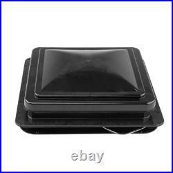 420x420mm Camper Van Skylight Roof Vent Motorhome Horsebox 12V Fan ALL Black 420x420mm Camper Van Skylight Roof Vent Motorhome Horsebox 12V Fan ALL Black