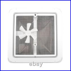 420x420mm Camper Van Skylight Roof Vent Motorhome Horsebox 12V Fan ALL Black 420x420mm Camper Van Skylight Roof Vent Motorhome Horsebox 12V Fan ALL Black
